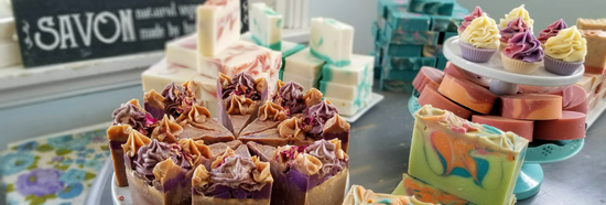 soap that looks like cake and desserts