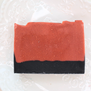 Bourboned Tobacco Activated Charcoal Soap | Cedarwood and Bourbon Handmade Soap