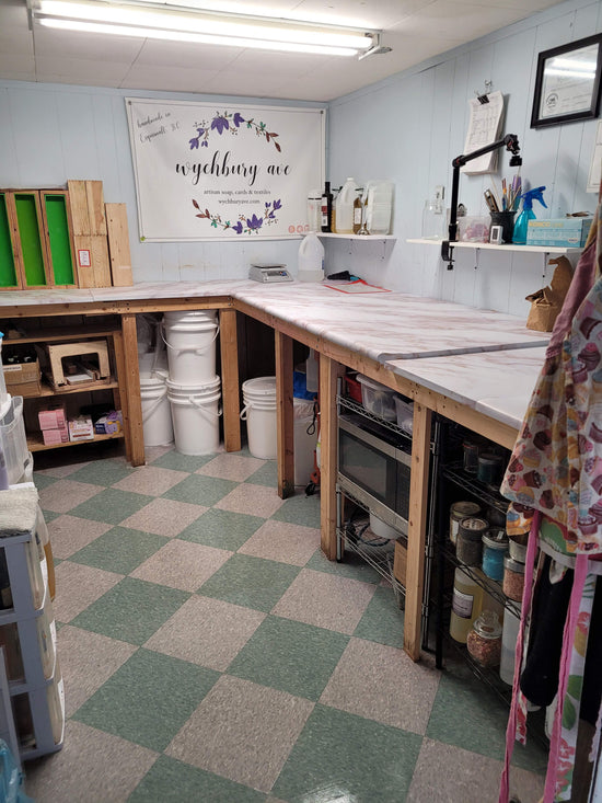 wychbury ave soap making studio in Victoria, BC