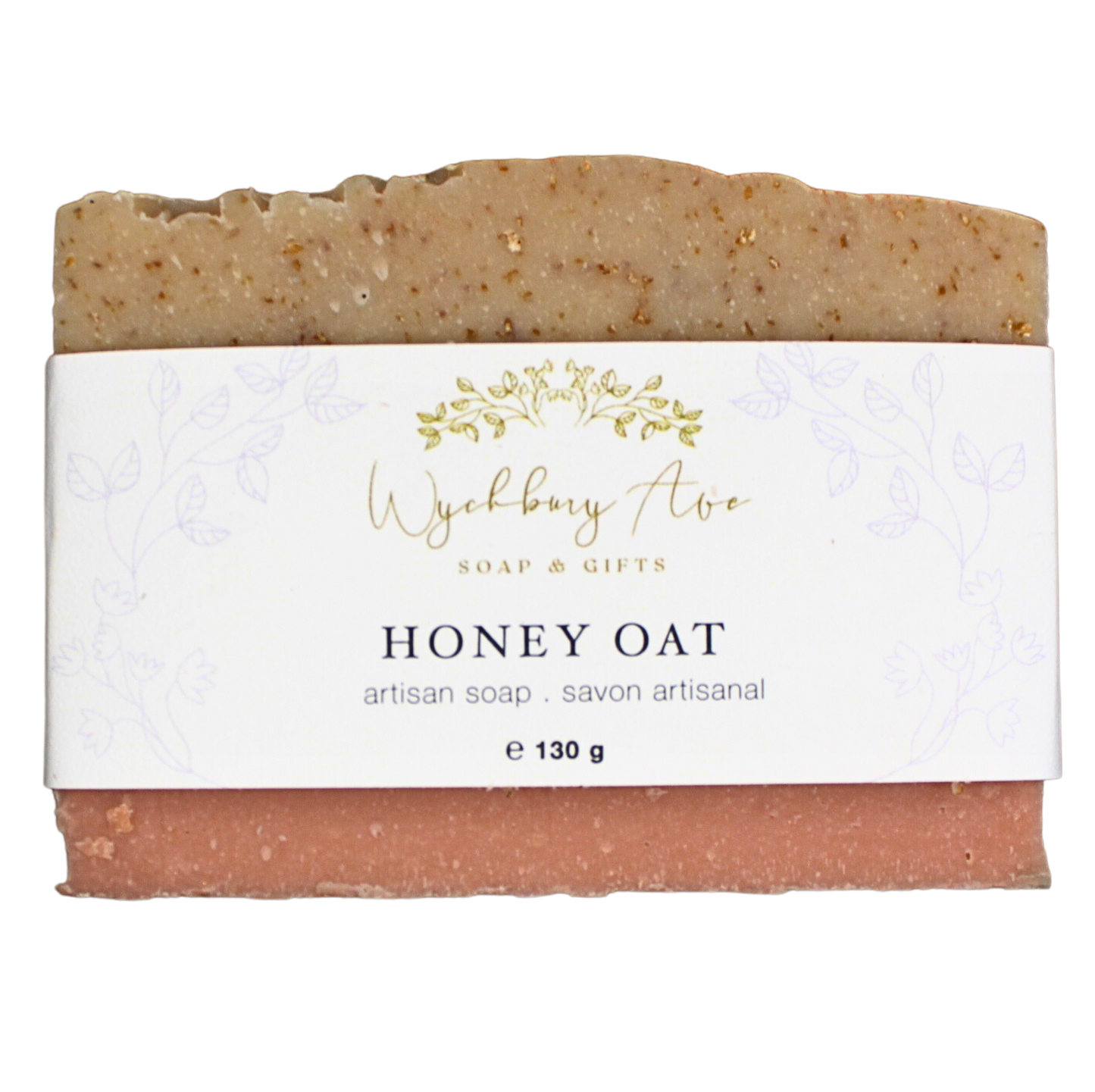 honey oat exfoliating soap