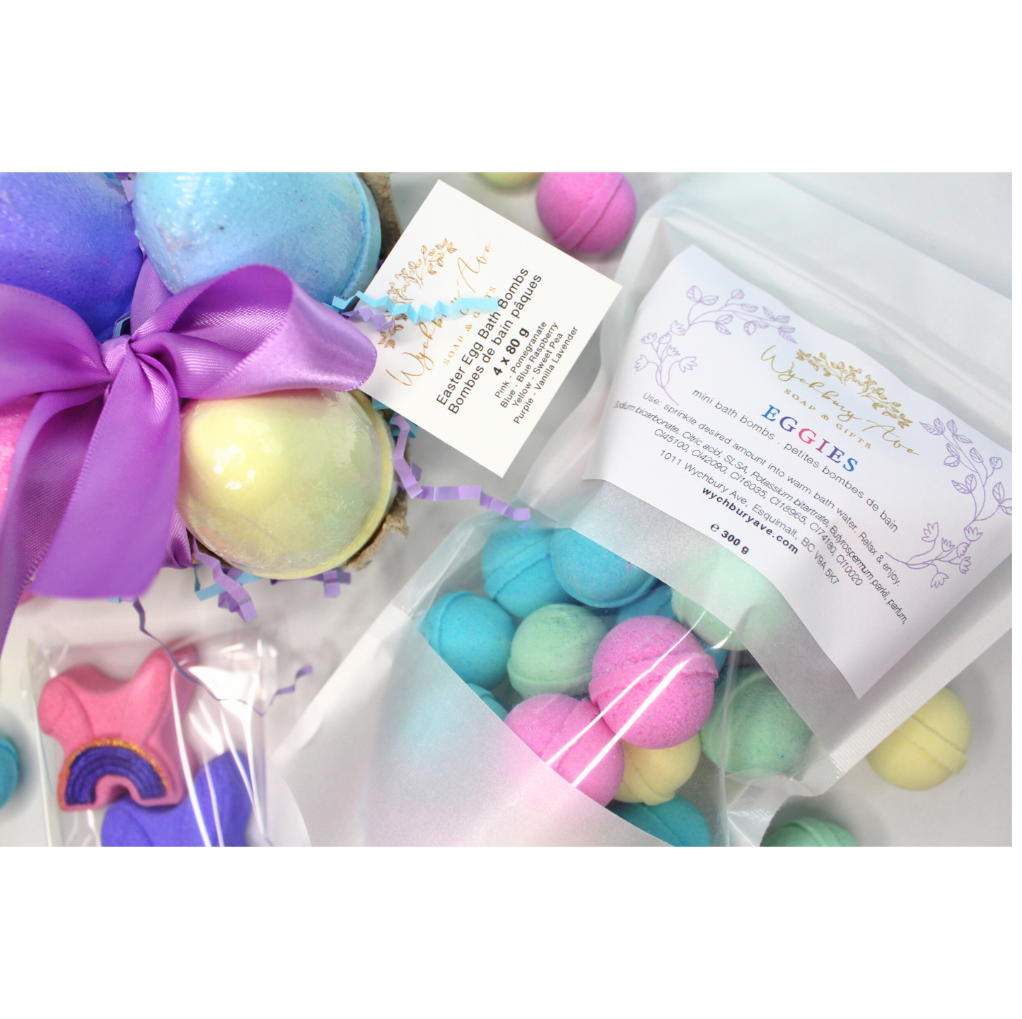 Eggie Mini Bath Bombs