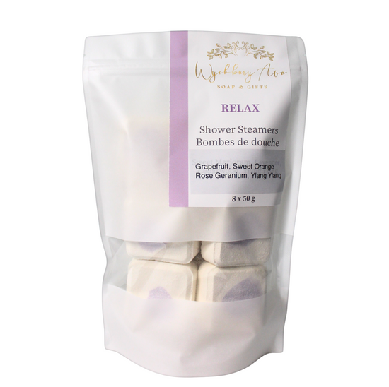 Relax | Rose Geranium & Ylang Ylang Shower Steamers