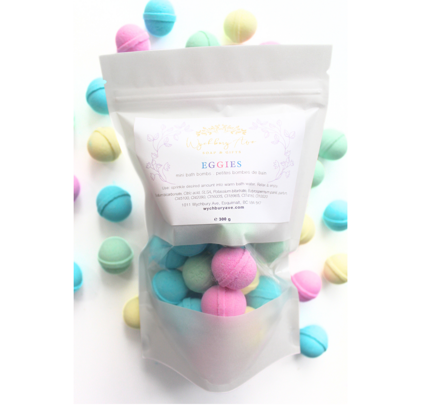 Eggie Mini Bath Bombs